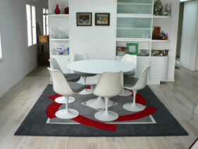 Ronde-de-nuit, tapis-salle-a-manger, deco, tapis decoration